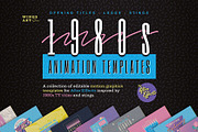 1980s Title Logo Animation Templates, a Branding & Logo Template by Wingsart Studio (Thumbnail 1 of 13)