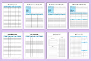 2026 Medical Binder, a Stationery Template by Designmela01 (Thumbnail 6 of 6)
