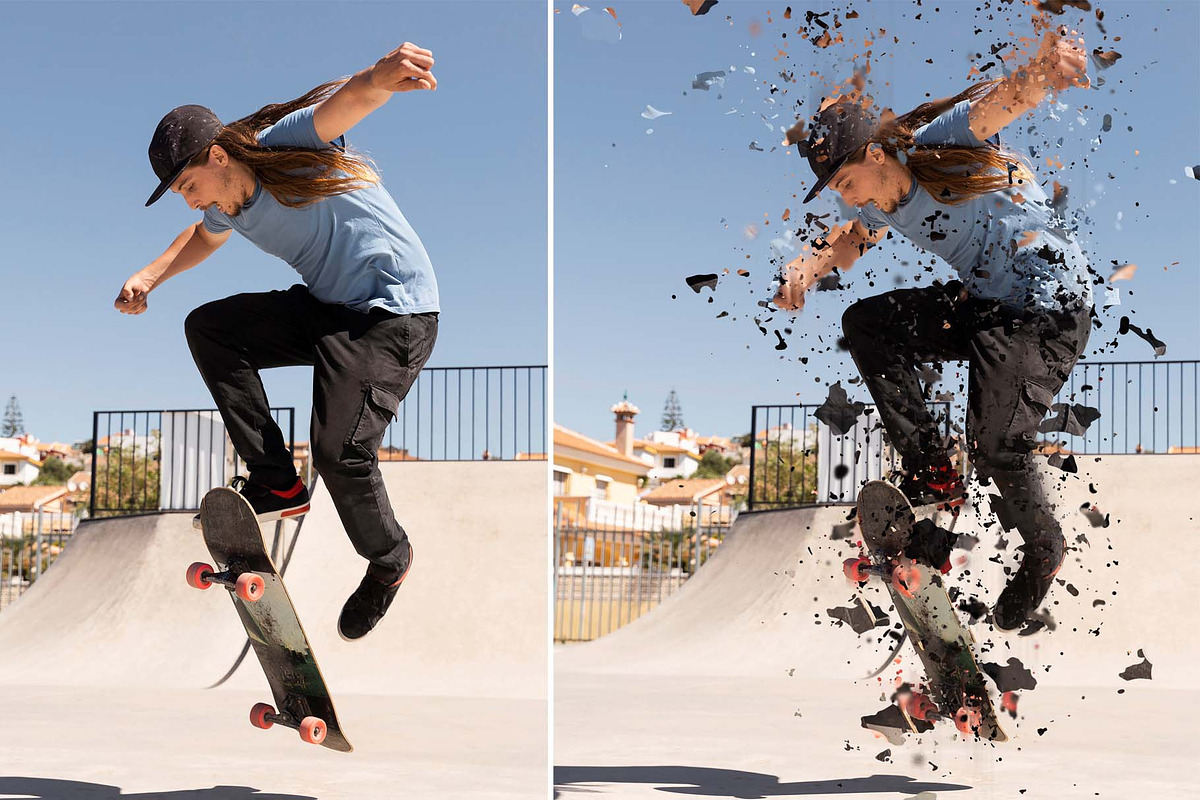 Disintegrating Photoshop Effect, an Action Add-On by MRI STUDIO (Photo 14 of 19)