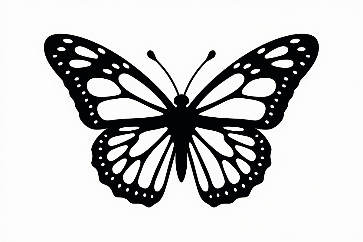 butterfly laser cut design, an Illustration by Designer_Momina (Photo 6 of 13)