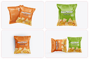 Snack Bag Packaging Mockup, a Packaging Mockup by Ram Studio LLC (Thumbnail 3 of 12)