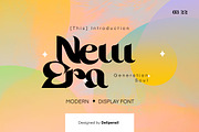 BEIFO - Modern - Display Font, a Font by delipensil (Thumbnail 3 of 6)