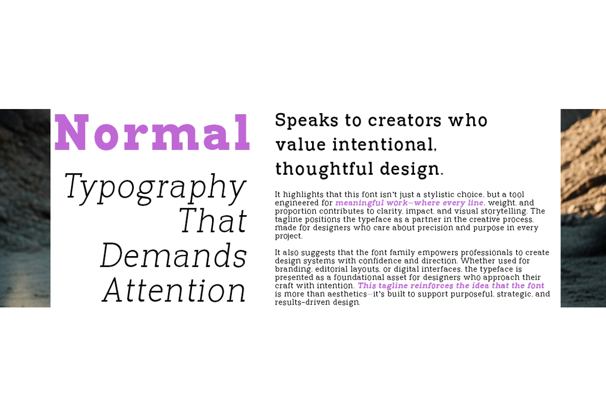 Pano Slab Normal, a Slab Serif Font by artisans (Photo 5 of 6)