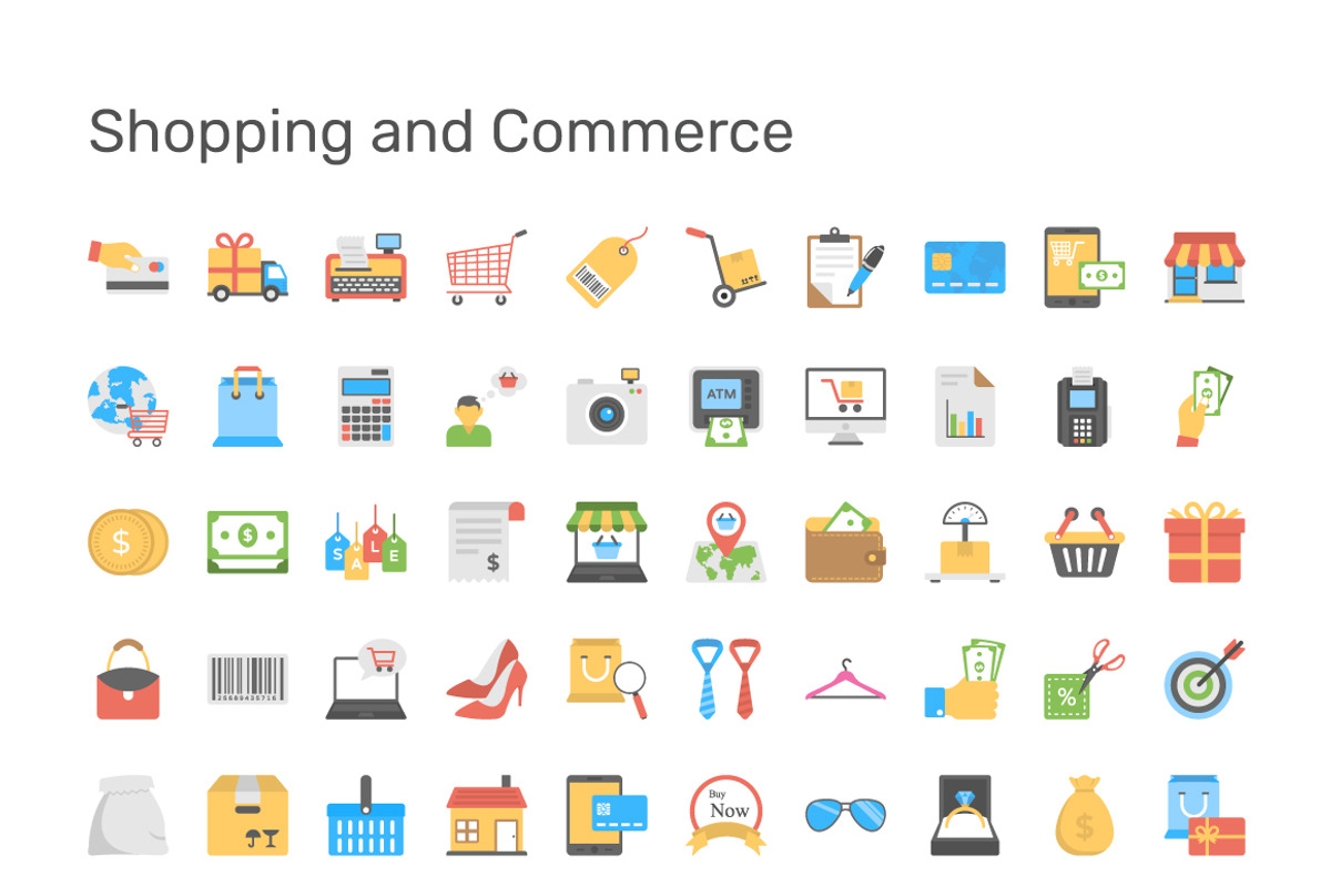 9690 Flat Icons Pack, an Outline Icon by Creative Stall (Photo 20 of 23)
