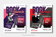 Book Launch Flyer Template, a Flyer Template by Satgur Graphic Design (Thumbnail 1 of 7)