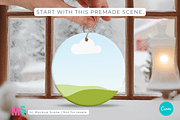Round Ceramic Ornament Canva Mockup, a Mockup by Mockup Scene (Thumbnail 14 of 15)