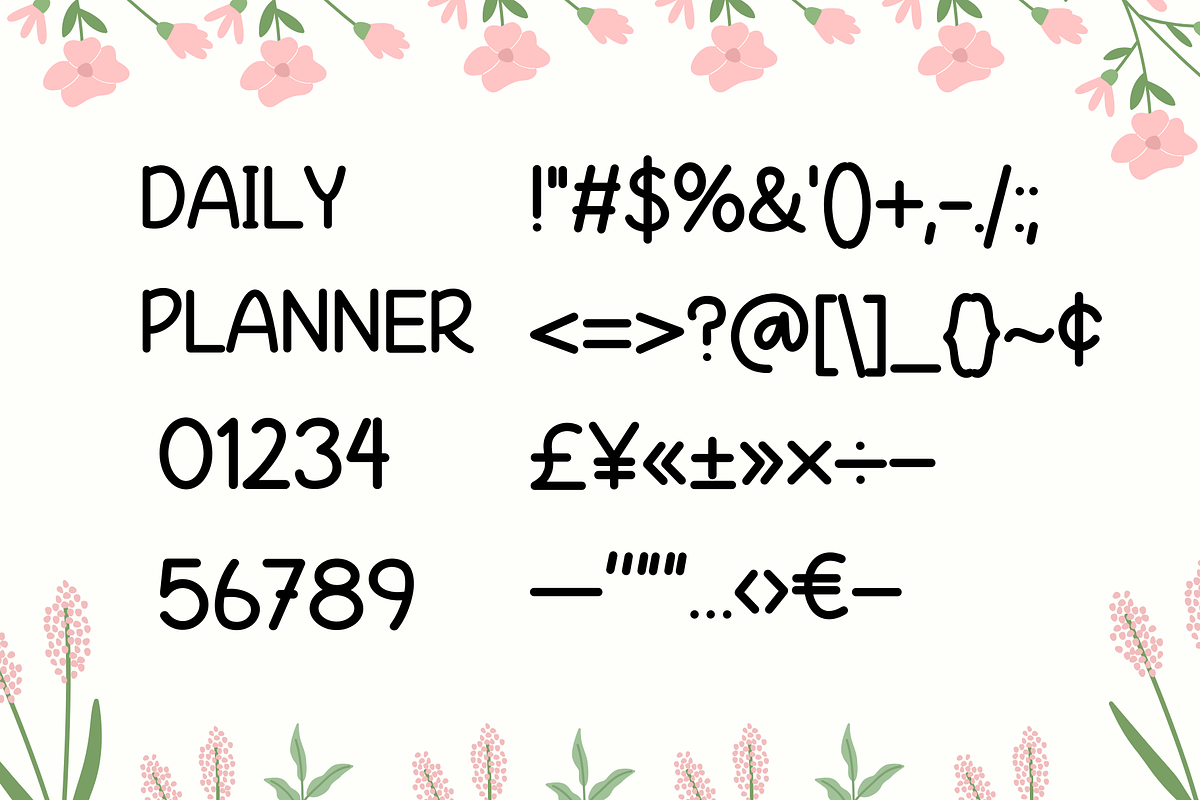 Regnbue Font, a Handwritten Font by MyFontsShop (Photo 5 of 6)
