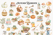 Fall Nursery Atelier Clipart Bundle, an Animal Illustration by PaintPixelCo (Thumbnail 5 of 16)
