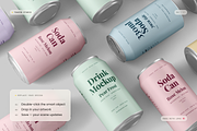330ml Soda Can Mockup, a Packaging Mockup by Toasin Studio (Thumbnail 4 of 7)