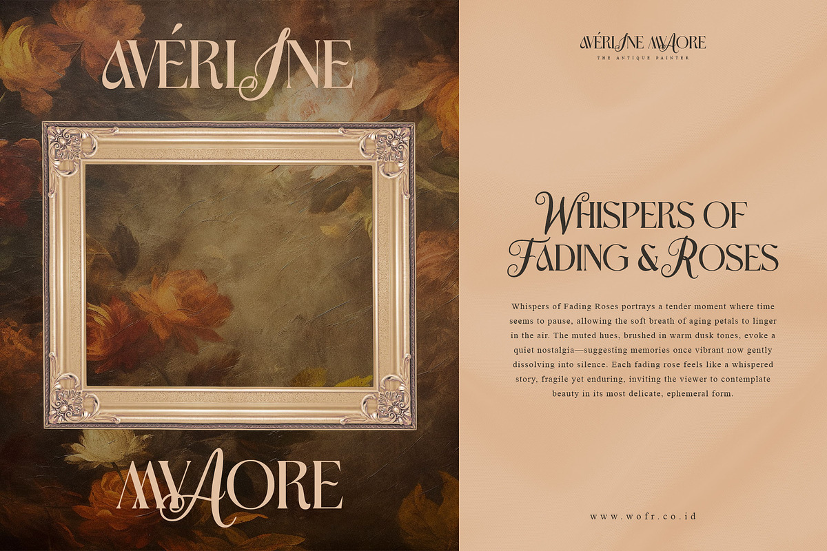 Opaline – Display Serif Script, a Font by Almeera Std (Photo 2 of 10)
