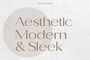 Lunara Sans, a Sans Serif Font by Prestige Artsy Studio (Thumbnail 2 of 9)