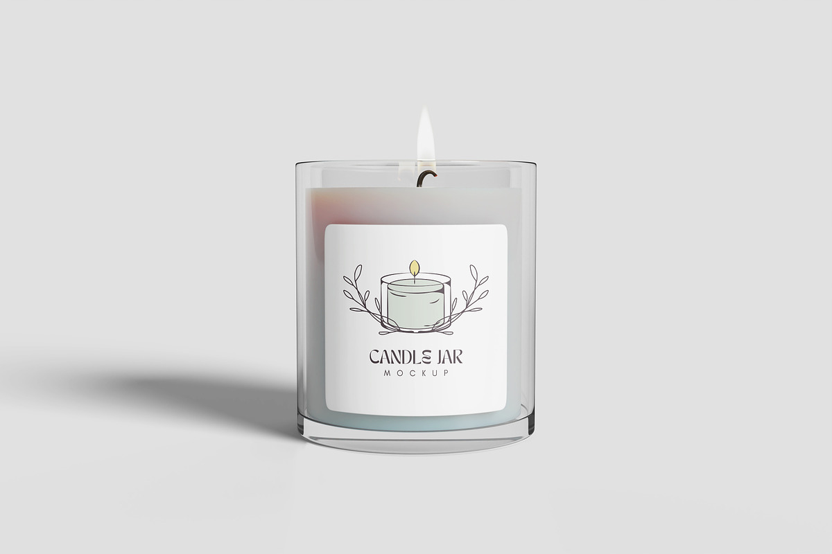Candle Jar Mockup, a Cups & Container Mockup by Hazzpro_Std (Photo 5 of 6)