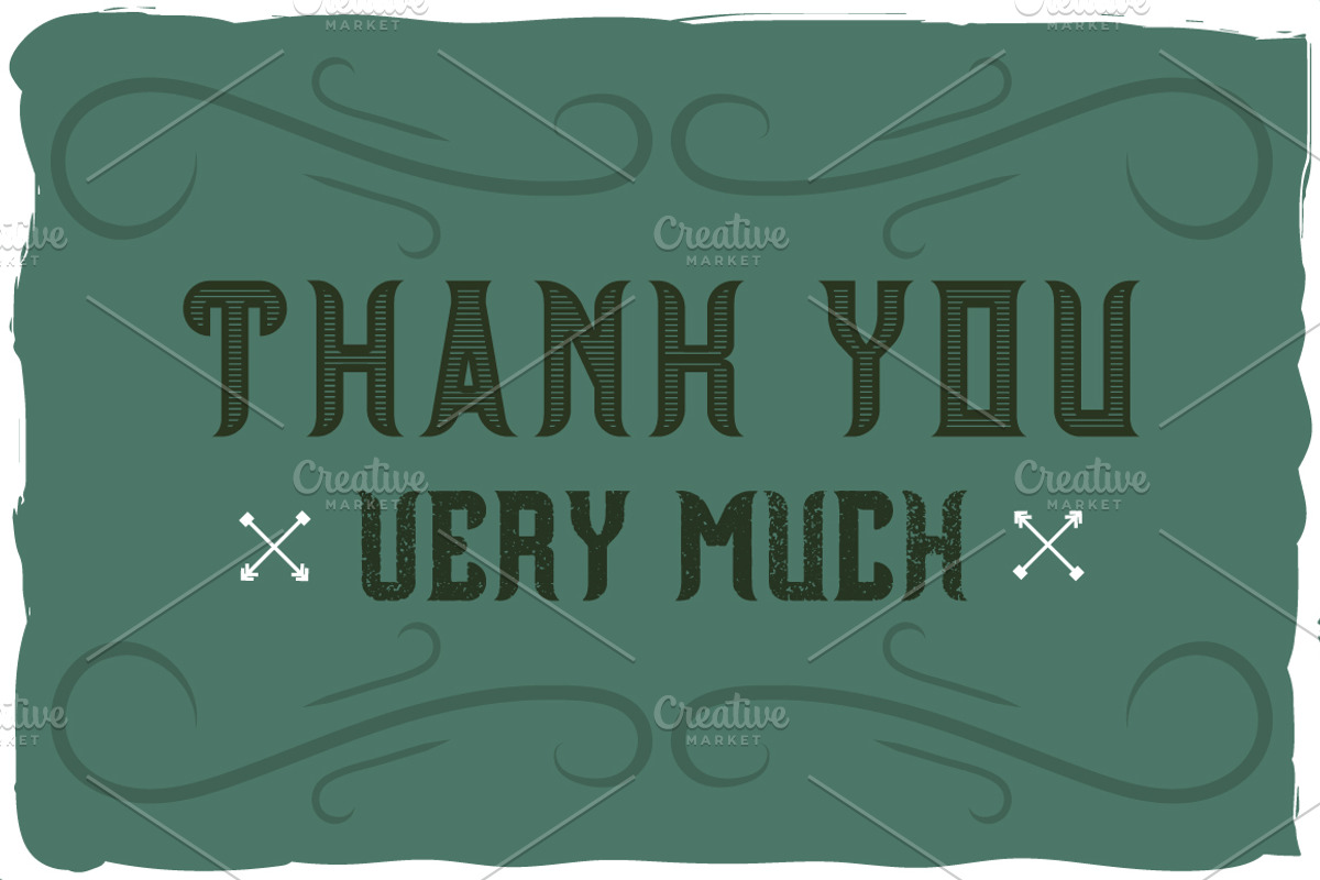 Nautical font + bonus label preview 6