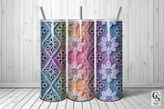 Pastel Chikankari Embroidery Pattern, a Pattern Graphic by Creative Store (Thumbnail 5 of 5)