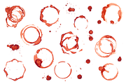 Coffee & Wine Stains (vector + png), an Illustration by vekstok (Thumbnail 1 of 3)