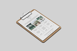 Clipboard Mockup