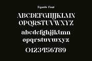 Eqaslo - Elegant Vintage Font, a Serif Font by Iqsiart Studio (Thumbnail 11 of 14)