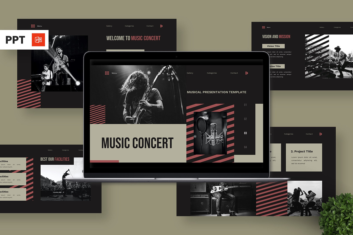 Music Concert - Musical Powerpoint