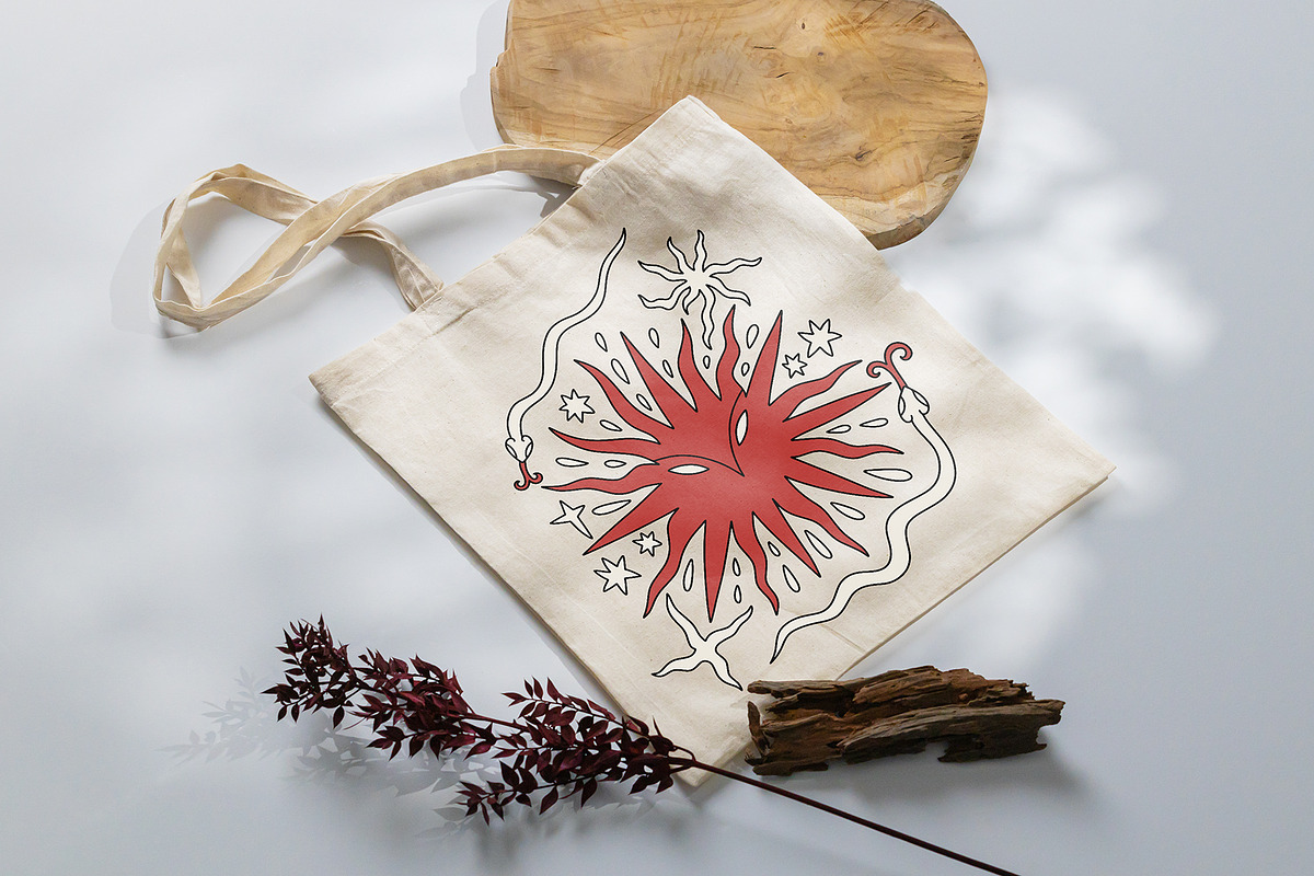 Red Folk Bundle, an Object Illustration by Annie Konst (Photo 10 of 17)
