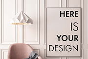 Mockups posters in the interior, a Household Mockup by FilL239 (Thumbnail 2 of 15)