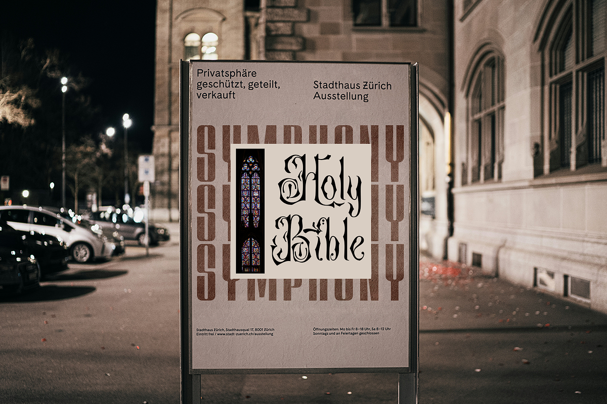 Hakorida - Blackletter Font, a Blackletter Font by madeDeduk (Photo 8 of 10)