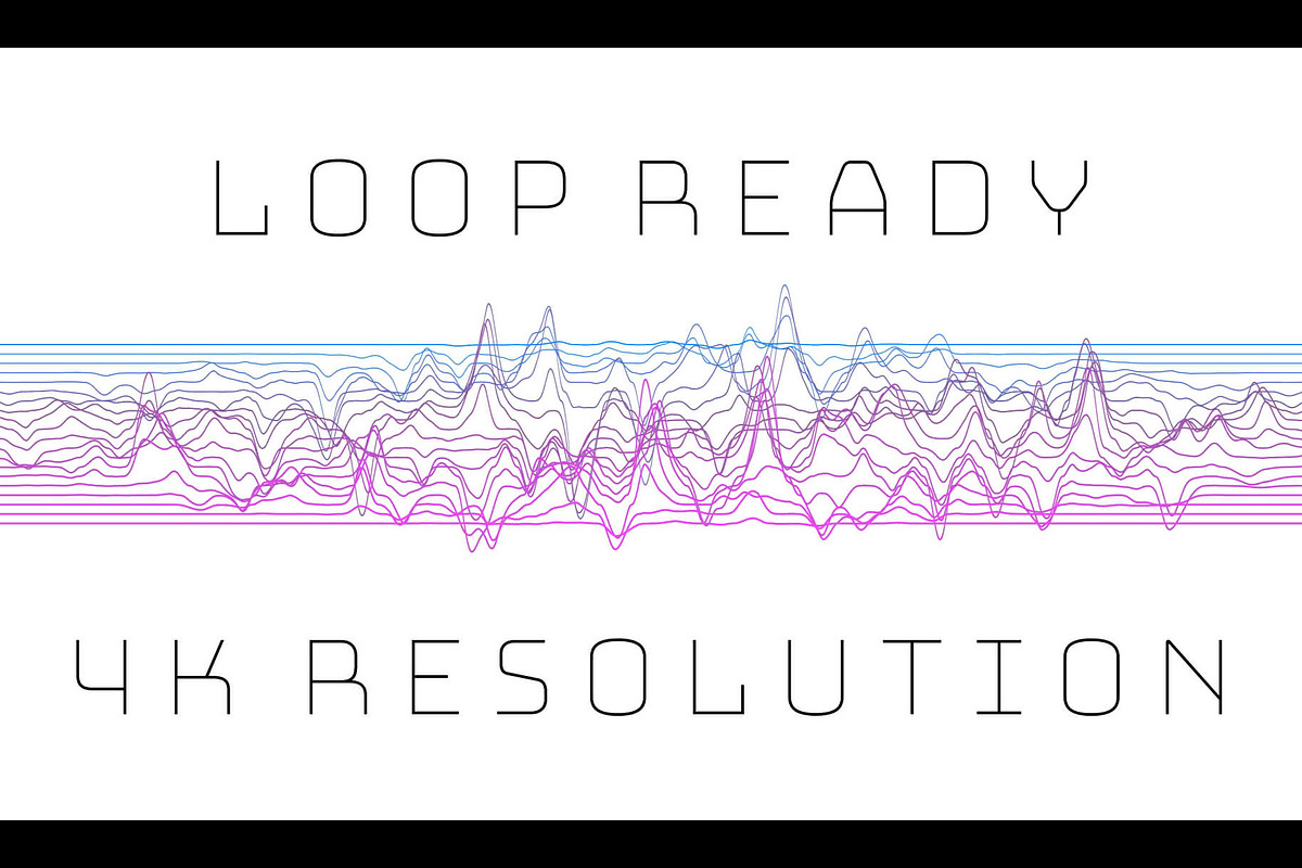 Speech Waveform Animations, a Background Graphic by Enchanted Studios (Photo 3 of 4)