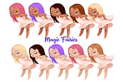 Magical Fairy Garden Clipart Set, an Education Illustration by HabitusDesigns (Thumbnail 3 of 6)
