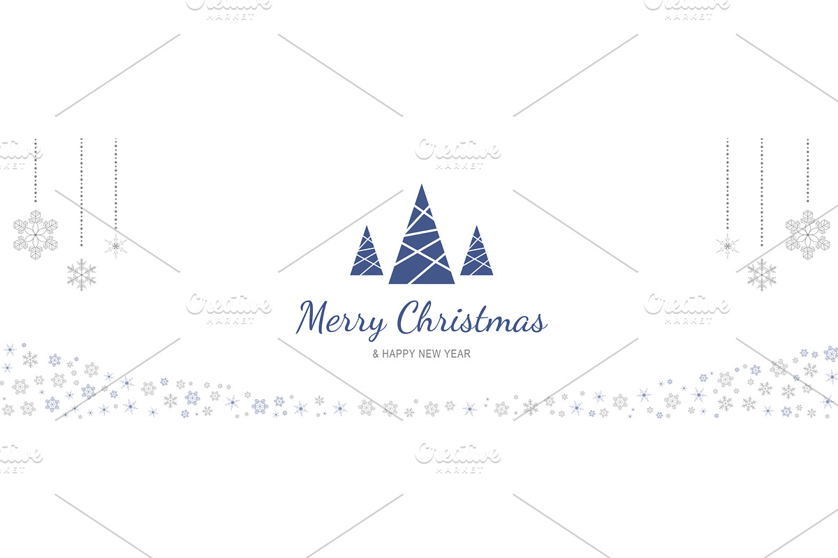 Merry Christmas Minimal Banner, a Templates & Theme by alexdndz