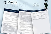 Minimalist Resume Template, CV Word, a Resume Template by Career Canvas (Thumbnail 3 of 11)