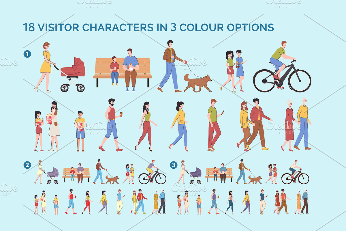 Street Food Festival Illustration, an Object Graphic by 35lab (Photo 4 of 9)