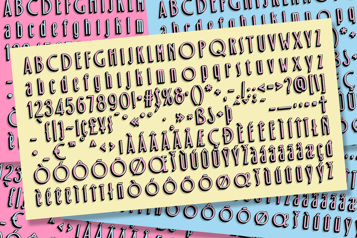 Folime 3D, a Sans Serif Font by Craft Supply Co. (Photo 8 of 8)
