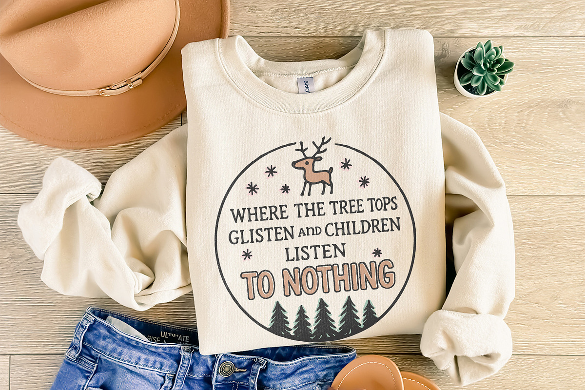 Where The Tree Tops Glisten And, an Illustration by SharpMarketplace (Photo 8 of 9)