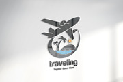 Travel Agency Logo Template, a Branding & Logo Template by YUDesignStore (Thumbnail 5 of 7)