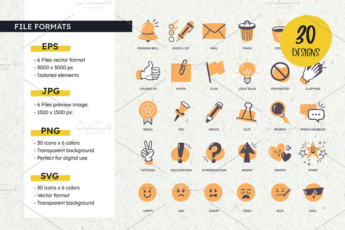 Colorful Planner Icon Set, a Duotone Icon by insemar (Photo 3 of 5)
