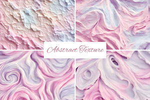 ABSTRACT PASTEL FLUID CREAMY TEXTURE