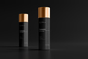Dark Cosmetic Branding Mockups, a Cups & Container Mockup by pmvch (Thumbnail 28 of 86)
