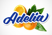 Adelia, a Script Font by artimasa (Thumbnail 1 of 5)