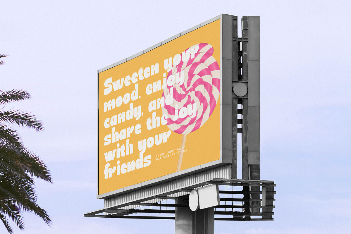 Brink Candy Playful Bubble Font, a Sans Serif Font by timelesstype.co (Photo 4 of 20)