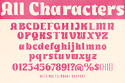The Martan Clubs Retro Display Serif, a Serif Font by Littlehand (Thumbnail 5 of 9)
