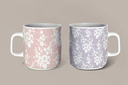Seamless Lace Floral Patterns, a Pattern Graphic by Sveta Aho (Thumbnail 4 of 6)