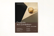 Minimal Exhibition Poster Template, a Poster Template by LePosey Studio (Thumbnail 6 of 9)