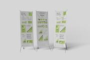 Rool up Banner Mockup, a Books & Magazine Mockup by mahhyud (Thumbnail 2 of 11)