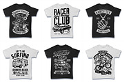 100 Vector Tshirt Designs ( B/W ), an Illustration by roach_graphic (Thumbnail 4 of 20)
