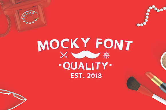 Mocky Font preview 4