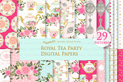 Tea, Tea Party, Afternoon Tea, a Food Illustration by Mia's Graphic Design (Thumbnail 6 of 9)