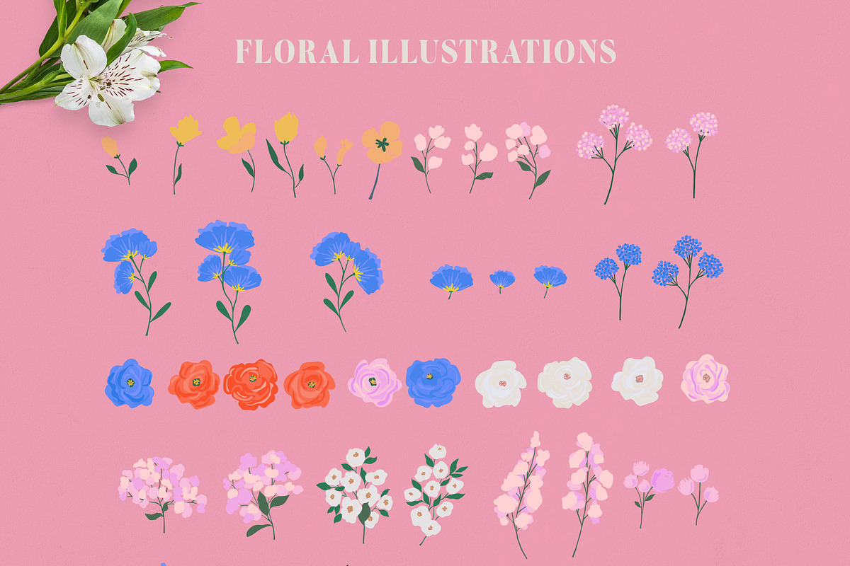 Valentine Florals 3, a Pattern Graphic by 7th Avenue Designs (Photo 8 of 9)