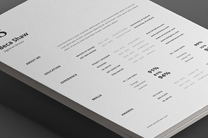 Atlas Resume Template