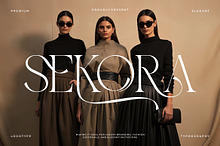 Sekora || Modern Classy Serif Font