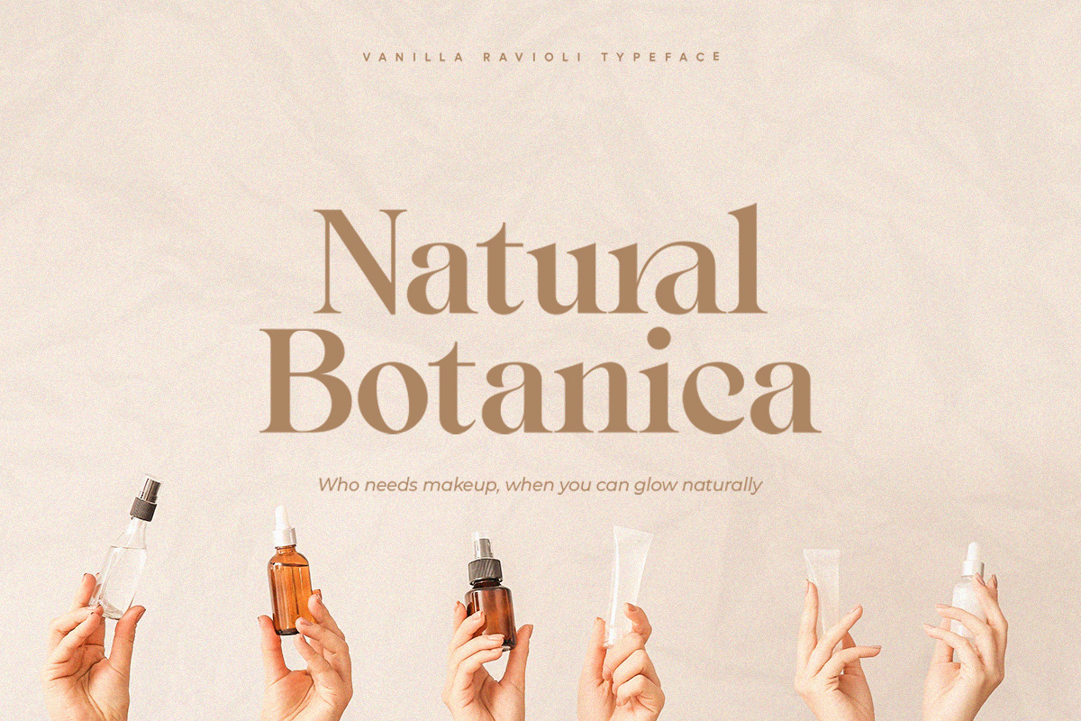 Vanilla Ravioli | Chic Ligature Font, a Serif Font by Pentagonistudio (Photo 3 of 10)