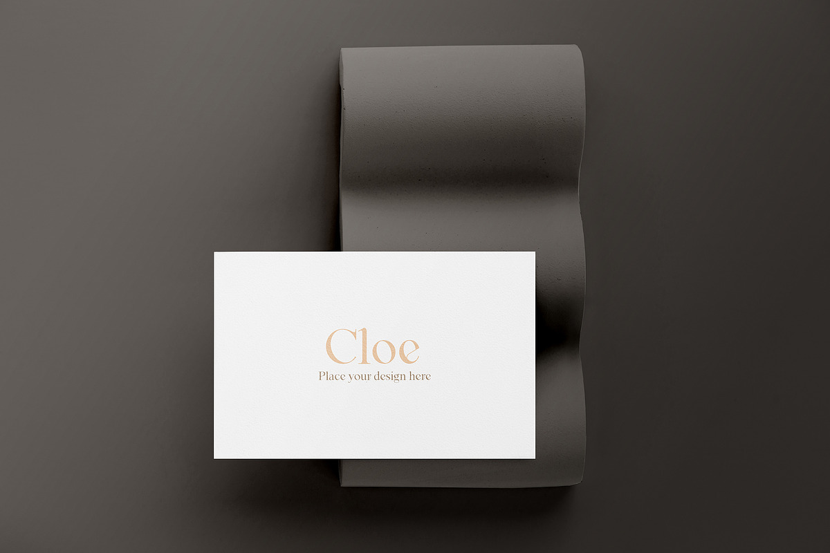 Elegant Business Card Mockup Set, a Product Mockup by boreālis (Photo 11 of 15)